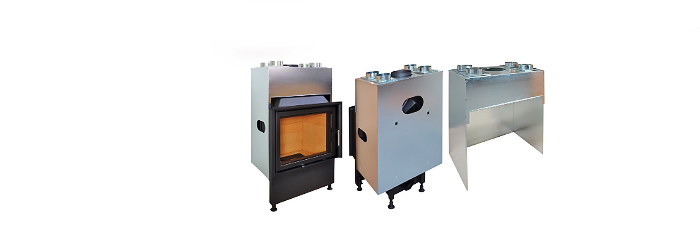 Купить Kobok Харьков - Опции комплектации конвекционный кожух камина - Макстерская печников